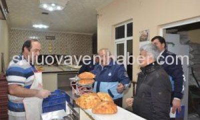 Suluova’da fırınlar denetlendi.