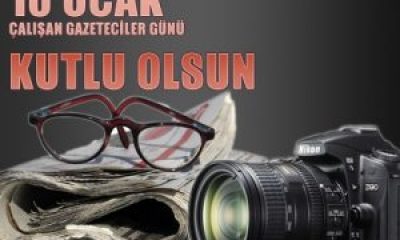 10 Ocak Çalışan Gazeteciler Günü.
