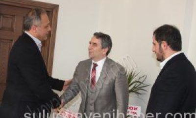 Başkan Fatih Üçok, Yeni Kaymakam Karagül’ü Ziyaret Etti.