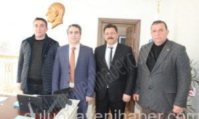 Belediyespor, Kaymakam Karagül’e “Hoş Geldiniz” Ziyaretinde Bulundu.