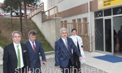 Kaymakamımız Dr. Karagül Fen Lisesi ve pansiyonda incelemede bulundu.