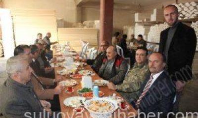 Daire Amirleri, Sanayi Esnafı ile Cuma Bereketinde Buluştu.