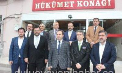 Vali Salih Işık, Suluova Kaymakamı Dr. Vural Karagül’ü ziyaret Etti.