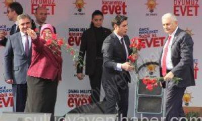 Başbakan Binali Yıldırım, Amasya’ya Geldi.