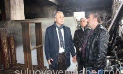 Suluova’da, Yurt Dışına Mobilya İhraç Eden İş Yeri Kundaklandı.