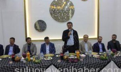 Suluova AK Parti Ailesi İftarda Buluştu.