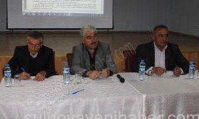 Suluova Köy İçme Suları Birliğinde Genel Kurul Yapıldı.