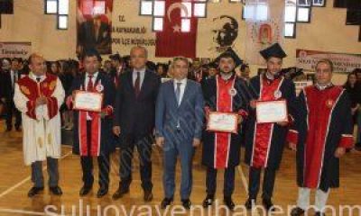 Suluova Meslek Yüksek Okulu, 6. Dönem Mezunlarını verdi.