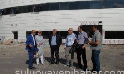 Yeni Devlet Hastanesi inşaatında sona yaklaşıldı.