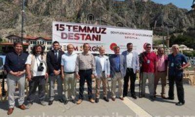 AA Fotoğraflarıyla 80 İl ve Amasya’da “15 Temmuz” Sergisi Açıldı.