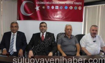 Suluovalı STK’lar: “15 Temmuz’u Unutmadık, Unutturmayacağız. Gücümüz Milli İrade, Hedef Büyük Türkiye.”