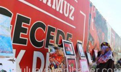 Suluova’da, “15 Temmuz” Konulu resim ve fotoğraf sergisi açıldı.