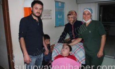 Hasta Yakınından, Çocuğunu Hayata Döndüren Hemşireye Teşekkür.