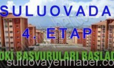 Suluova’da Yapılacak olan 4. Etap TOKİ İçin Başvurular Başladı.