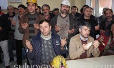 Madenciler, Şehit Vardiya Arkadaşlarını Unutmadılar.