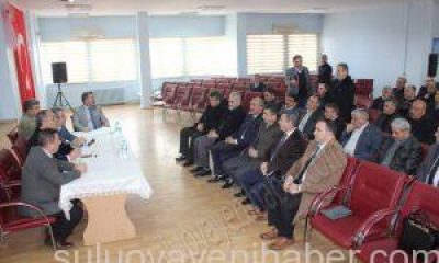 İlçe Güvenlik ve Muhtarlar Toplantısı Yapıldı.