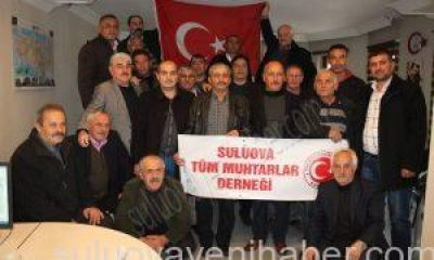 Suluovalı Muhtarlar, Afrin’e Gitmek İstiyor.