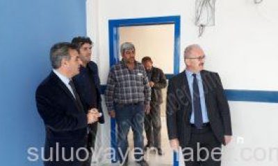 Milli Eğitim Müdürü Güneş, Yapımı Devam Eden Okullarda İncelemelerde Bulundu.