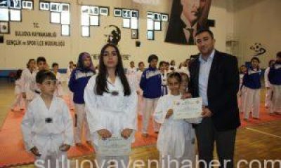 Suluovalı Taekwondocular Kuşak Sınavı Oldu.