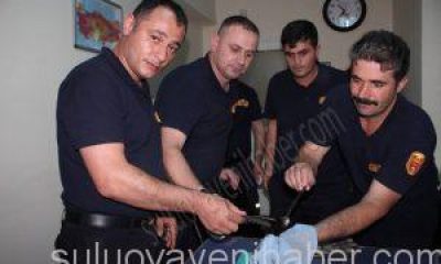 Ebabil Kuşunun İmdadına Suluova İtfaiyesi Yetişti.