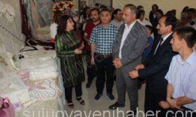 Suluova Halk Eğitim Sergisi Göz Kamaştırdı.