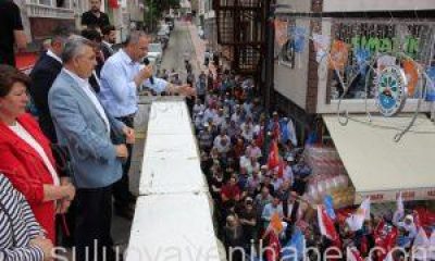 AK Parti Suluova’da Miting Yaptı.