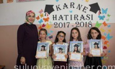 Şeker Okulunda, 600 Öğrenci Karne Alarak Tatile Girdi.