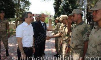 Suluova’da Bayramlaşma töreni yapıldı.