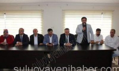 AK Parti Suluova Teşkilatında Bayramlaşma.