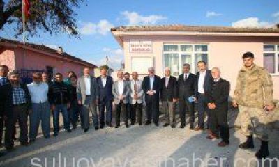 Valimiz Dr. Varol, Suluova Köylerinde Ziyaretlerde Bulundu.