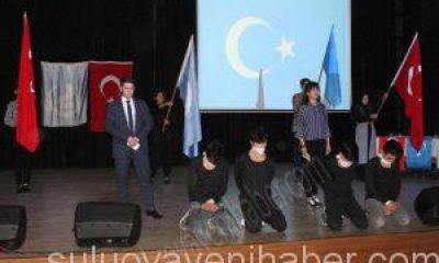 Suluova Ülkü Ocakları’ndan, Doğu Türkistan’daki Zulme Tepki.