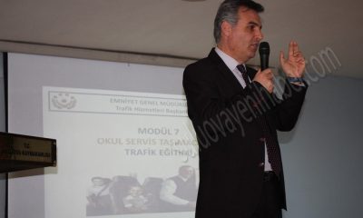 Suluova’da Servis Şoförlerine Eğitim Semineri Verildi.