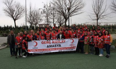 Genç Kızılay Amasya İl Başkanlığından, Sıfır Atık Projesine Destek.