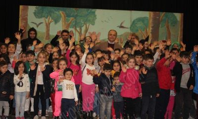 Suluovalı Çocuklar Tiyatroya Doydu.