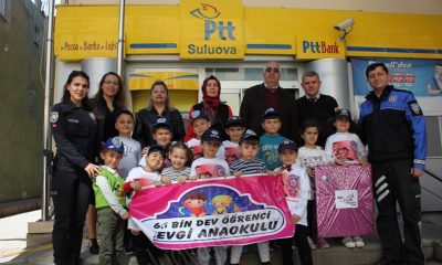 Sevgi Anaokulu, Emniyet Genel Müdürlüğüne Sevgilerini Gönderdi.