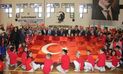 23 Nisan Ulusal Egemenlik ve Çocuk Bayramı Coşkuyla Kutlandı.