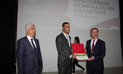 Suluova MYO, Afetlerde Gönüllülük Çalıştayı Yaptı.