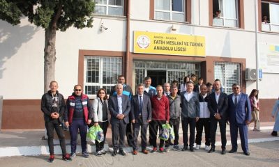 Kaymakam Kanyılmaz’dan okullara spor malzemesi desteği