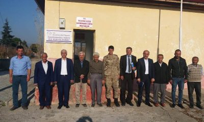 Kaymakam Kanyılmaz, Köylerde ziyaret ve incelemelerde bulundu.