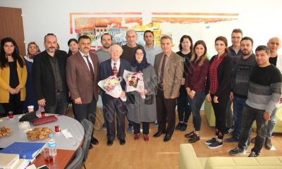 Şehit M. Atmaca Lisesinden emekli öğretmenlere vefa.