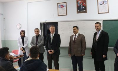 İl Milli Eğitim Müdürü Kösterelioğlu, Okullarda incelemelerde bulundu