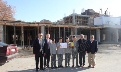 Öğrenciler Harçlıklarını Cami inşaatına bağışladı.