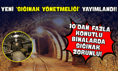 TÜRKİYE’DE YENİ SIĞINAK DÜZENLEMESİ YAYIMLANDI