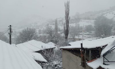 MEVSİMİN İLK KAR YAĞIŞI YÜKSEK RAKIMLI KÖYLERİMİZE DÜŞTÜ