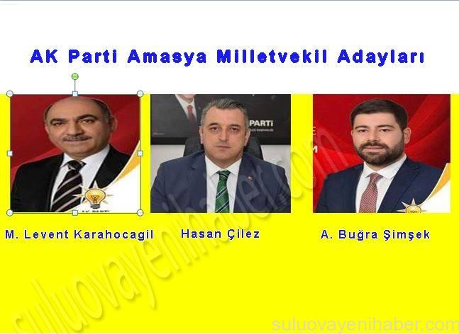 AK Parti Amasya Milletvekil Adayları Belli oldu.