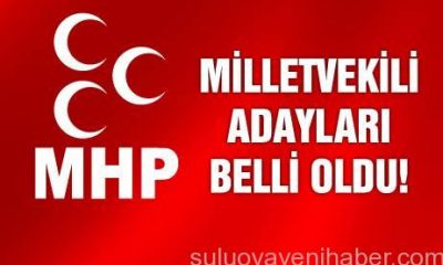 MHP’nin Amasya Milletvekili Aday Listesi Belli Oldu.