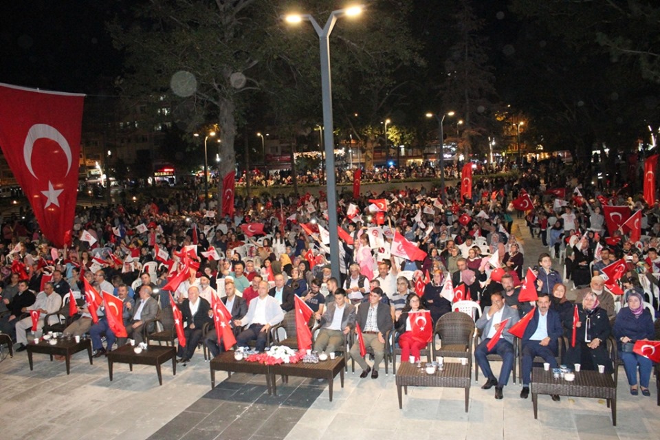 15 Temmuz Demokrasi ve Milli Birlik Günü Anma Programı Düzenlendi.