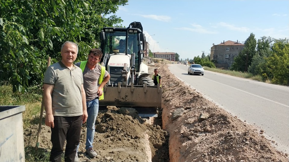 Suluova Çeltek Mahallesi Doğalgaza Kavuşuyor.