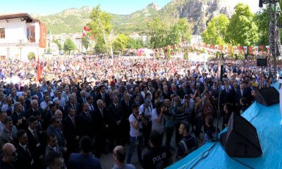 MHP Genel Başkanı Bahçeli, Amasya’ya Geldi.