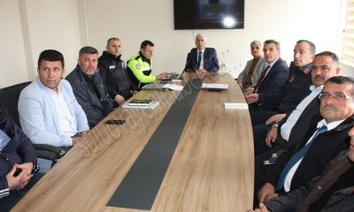 Otobüs Kazalarının Önlenmesine Yönelik Toplantı Yapıldı.